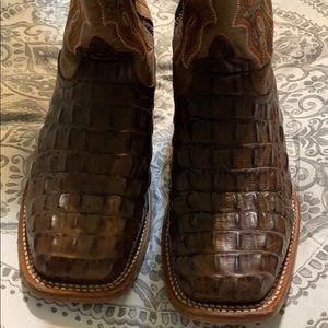 Kids Horsepower brown crocodile print